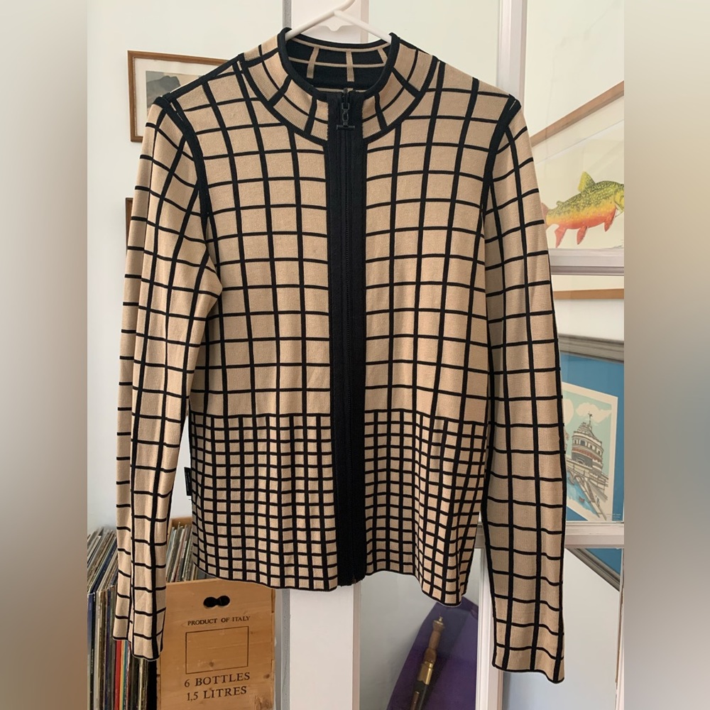 Reversible Pattern Sweater - Size M - image 8